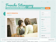 Tablet Screenshot of franchesitanggang.wordpress.com