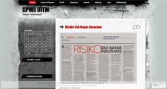Desktop Screenshot of gpmsuitm.wordpress.com