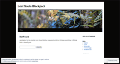 Desktop Screenshot of lostsoulsblackpool.wordpress.com