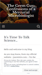 Mobile Screenshot of germguy.wordpress.com