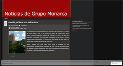 Desktop Screenshot of grupomonarca.wordpress.com