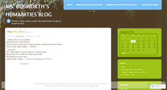 Desktop Screenshot of msbosworth.wordpress.com