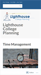 Mobile Screenshot of lighthousecollege.wordpress.com