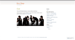Desktop Screenshot of kravmagacz.wordpress.com