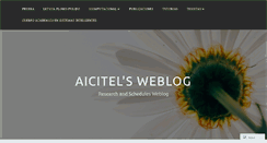Desktop Screenshot of aicitel.wordpress.com