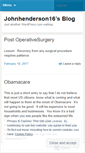 Mobile Screenshot of johnhenderson16.wordpress.com