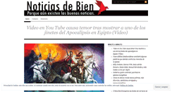 Desktop Screenshot of noticiasdebien.wordpress.com