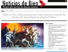 Tablet Screenshot of noticiasdebien.wordpress.com