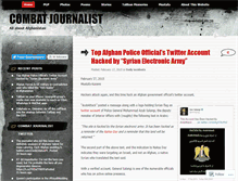 Tablet Screenshot of combatjournalist.wordpress.com