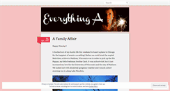 Desktop Screenshot of everythinga.wordpress.com