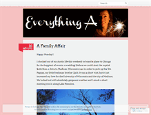 Tablet Screenshot of everythinga.wordpress.com