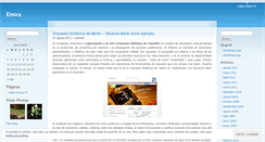 Desktop Screenshot of emiratv.wordpress.com