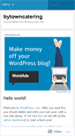 Mobile Screenshot of bytowncatering.wordpress.com