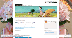 Desktop Screenshot of freeoxygen.wordpress.com