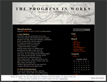 Tablet Screenshot of alishadawn.wordpress.com