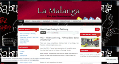 Desktop Screenshot of lamalanga.wordpress.com