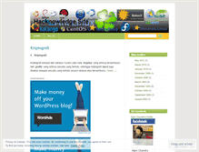 Tablet Screenshot of hacknowledge.wordpress.com