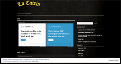 Desktop Screenshot of lacatrin.wordpress.com