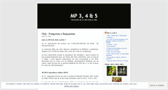 Desktop Screenshot of mp345.wordpress.com