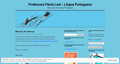 Desktop Screenshot of profeflavia.wordpress.com