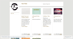 Desktop Screenshot of leehanrick.wordpress.com