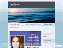 Tablet Screenshot of karahdonovan.wordpress.com