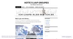 Desktop Screenshot of laufgroupies.wordpress.com