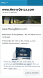 Mobile Screenshot of heavydetox.wordpress.com