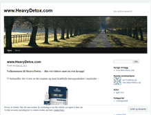 Tablet Screenshot of heavydetox.wordpress.com