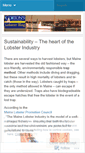 Mobile Screenshot of gortonslobsterblog.wordpress.com