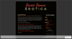 Desktop Screenshot of jessiejameserotica.wordpress.com