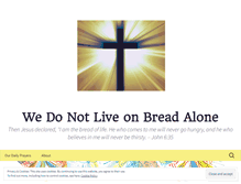 Tablet Screenshot of lifeonbread.wordpress.com