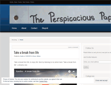 Tablet Screenshot of perspicaciouspaper.wordpress.com