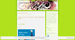 Desktop Screenshot of moochiwashere.wordpress.com