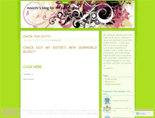 Tablet Screenshot of moochiwashere.wordpress.com