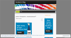 Desktop Screenshot of itemitem.wordpress.com