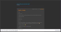 Desktop Screenshot of dizzysmovies.wordpress.com