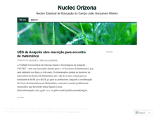 Tablet Screenshot of nucleoorizona.wordpress.com