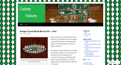 Desktop Screenshot of costumetreasures.wordpress.com