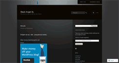 Desktop Screenshot of blackangelsl.wordpress.com