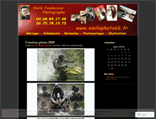 Tablet Screenshot of emilephoto66.wordpress.com