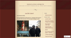 Desktop Screenshot of dedicatedspirits.wordpress.com