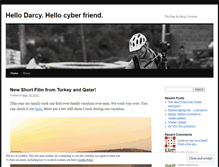 Tablet Screenshot of hellodarcy.wordpress.com