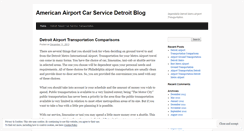 Desktop Screenshot of dtwairportservice.wordpress.com