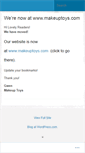 Mobile Screenshot of makeuptoys.wordpress.com