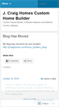 Mobile Screenshot of jcraighomes.wordpress.com