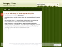 Tablet Screenshot of pompeynews.wordpress.com