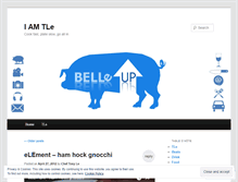 Tablet Screenshot of iamtle.wordpress.com
