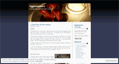 Desktop Screenshot of eggplantinorbit.wordpress.com