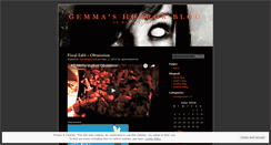 Desktop Screenshot of gemmahorror.wordpress.com